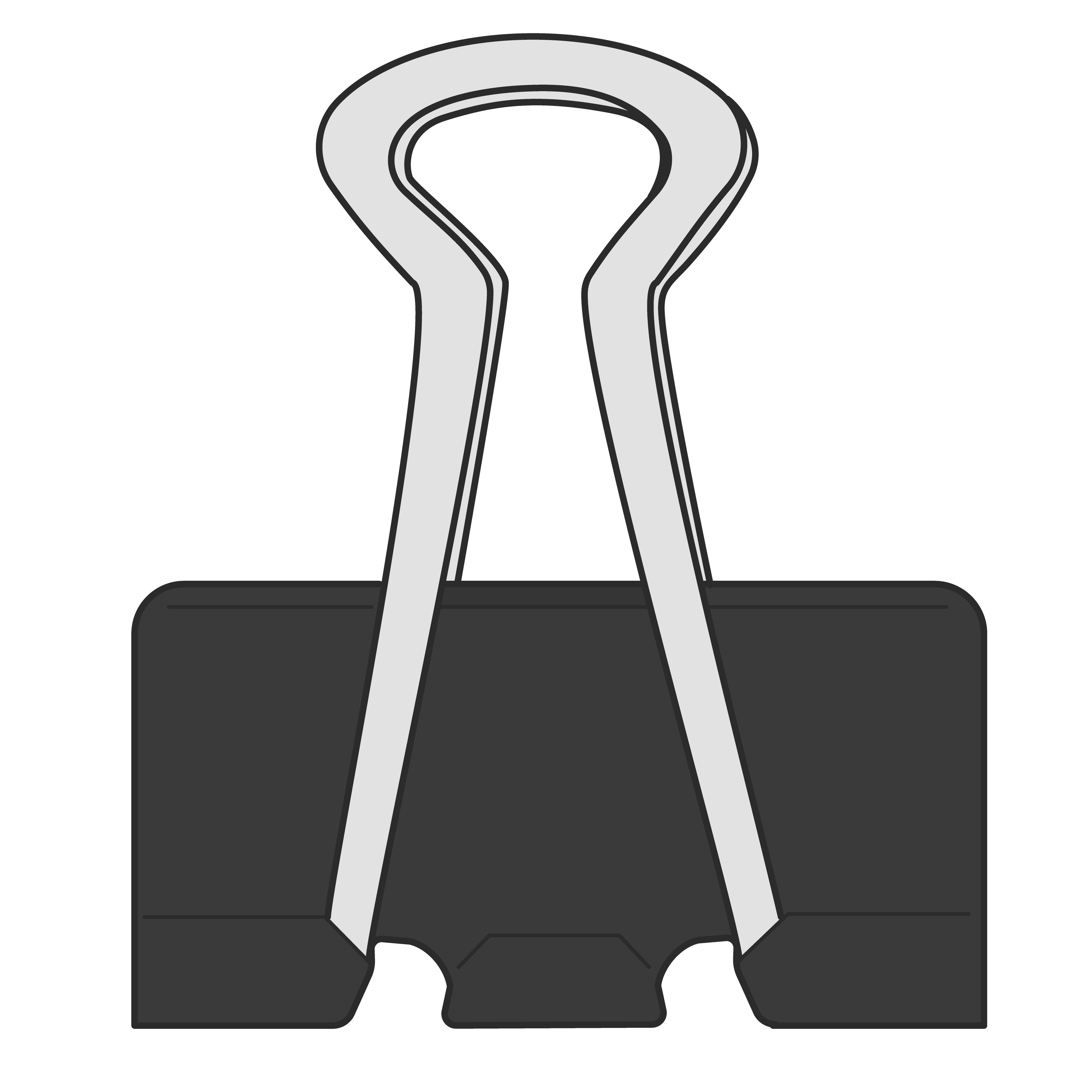 ダブルクリップ（正面）