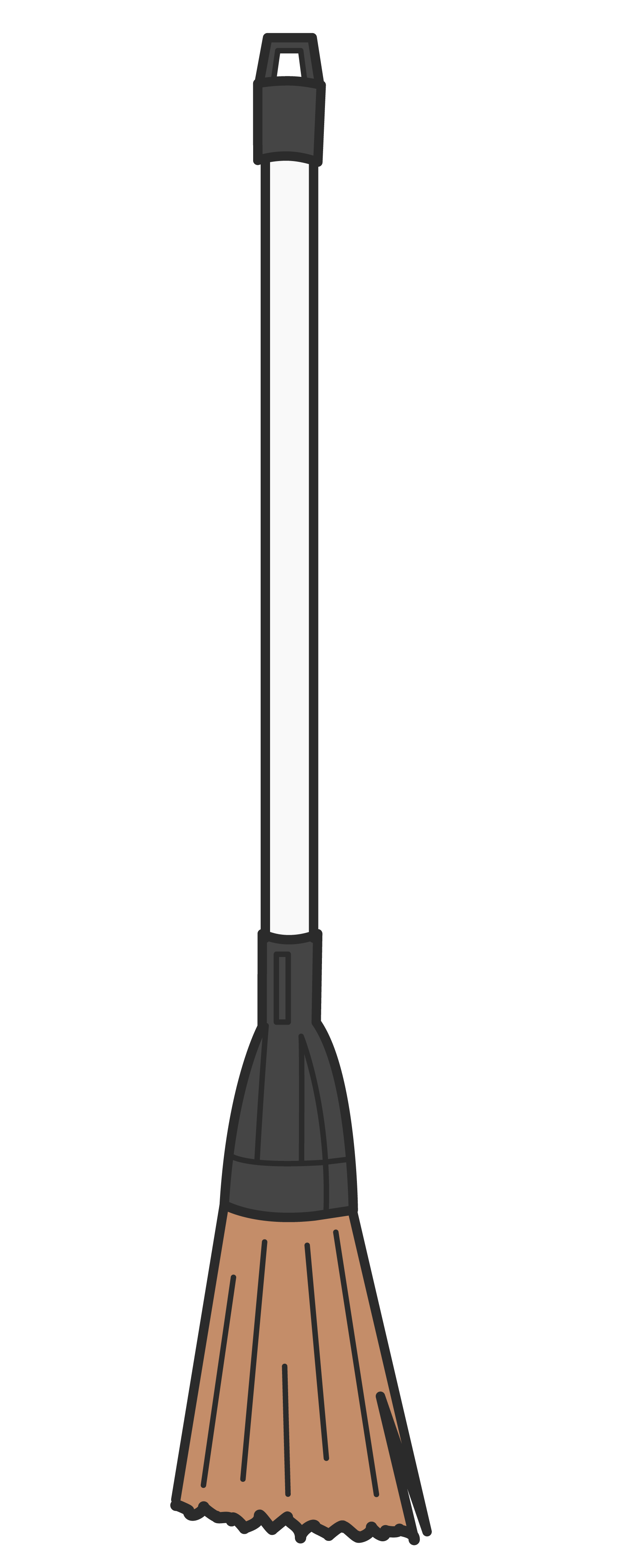 ほうき（斜め）