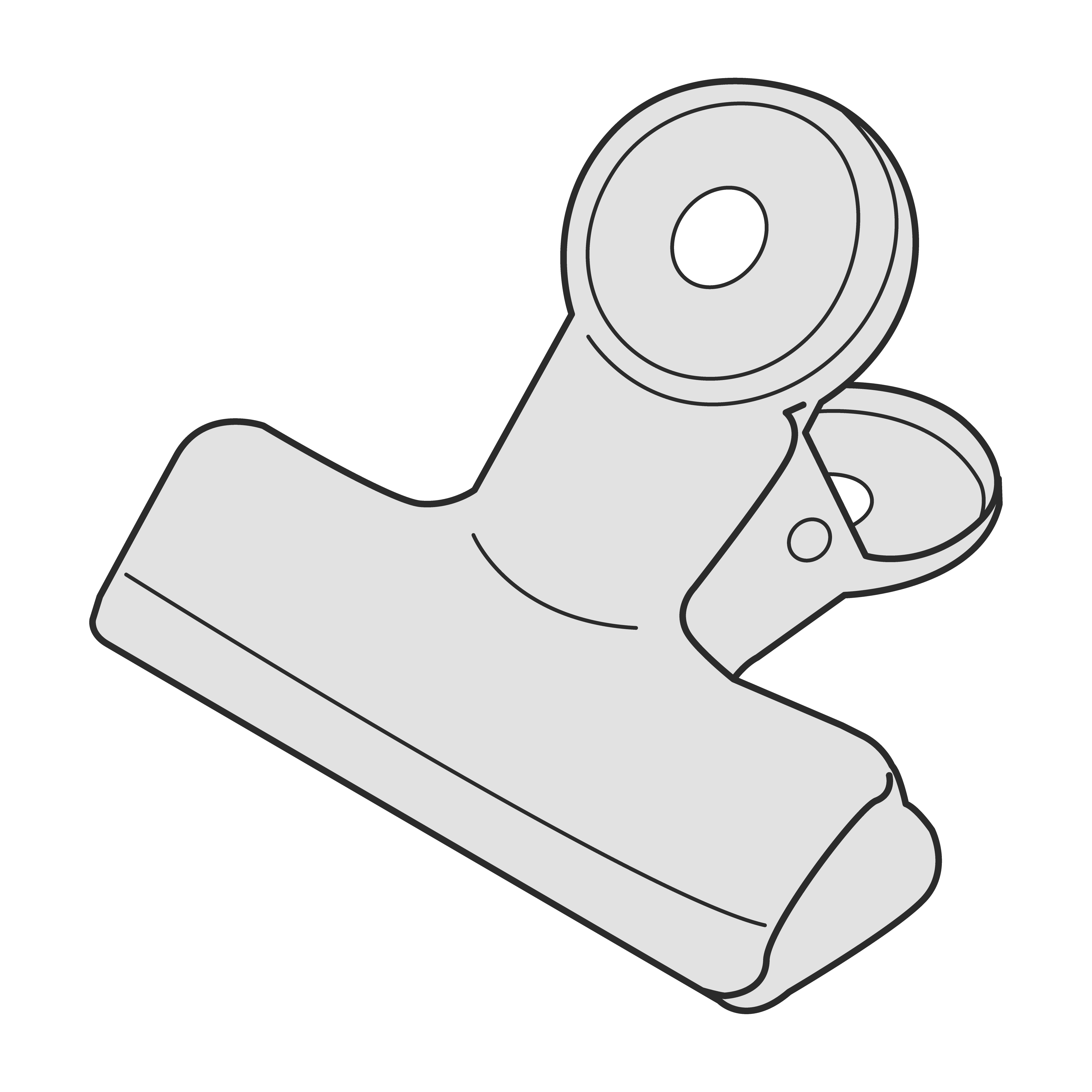 目玉クリップ（角度）