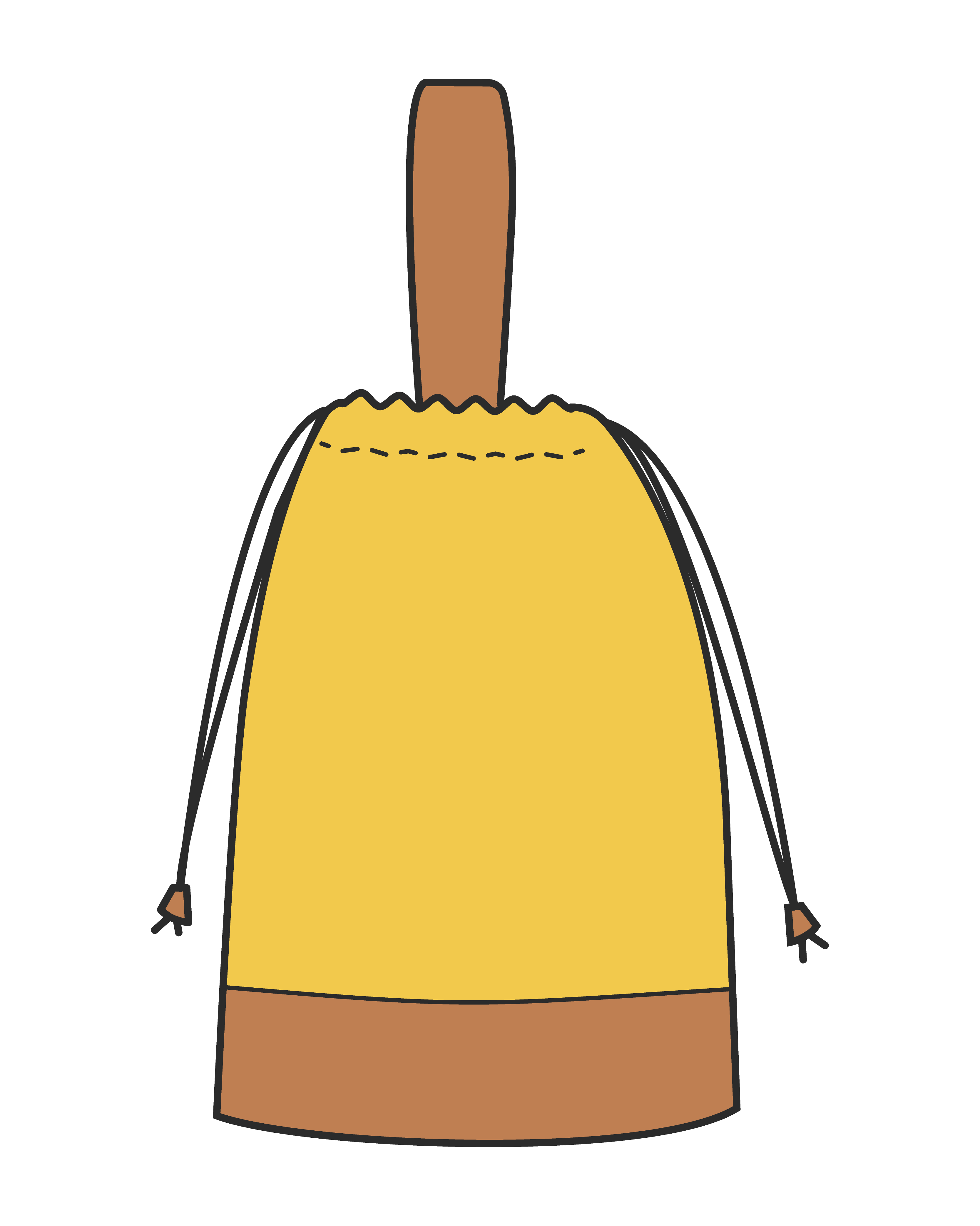 上履き袋（黄色）